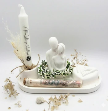 Hochzeitsgeschenk-Set “Die Liebenden”