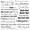 Kerzentattoos mit Sprüchen – Vatertag & Muttertag, Oma & Opa – DIN A4