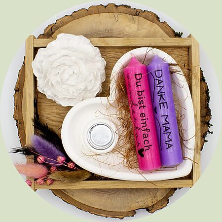 Muttertags Geschenk-Set "Grosses Herz"
